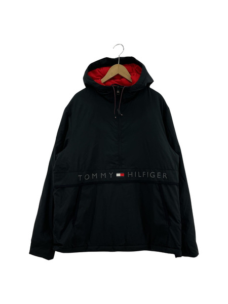 TOMMY HILFIGER 中綿アノラックジャケット 黒 L