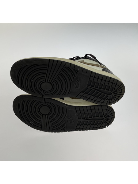 NIKE Women's Air Jordan 1 Low Shadow Brown (24.0)