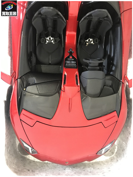1/18スケールカー ランボルギーニ アヴェンタドール J(メタリックレッド)