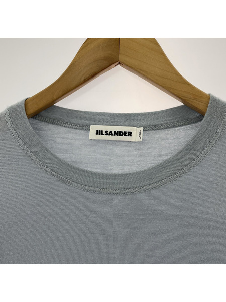 JIL SANDER クルーネックニット (52) ライトブルー