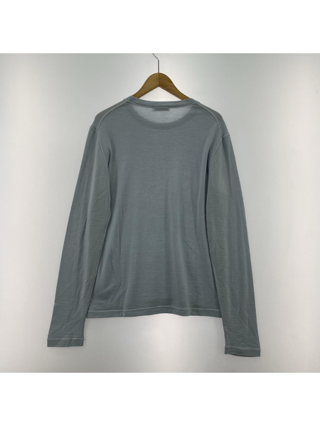 JIL SANDER クルーネックニット (52) ライトブルー