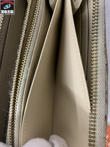 LV ダミエアズ-ル ジッピーウォレット N60019[値下]