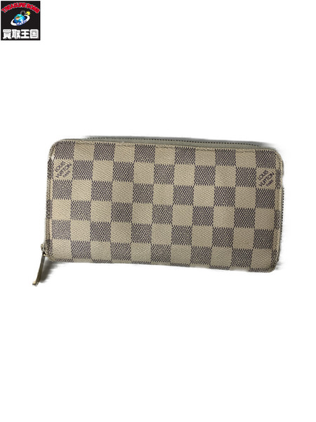 LV ダミエアズ-ル ジッピーウォレット N60019[値下]