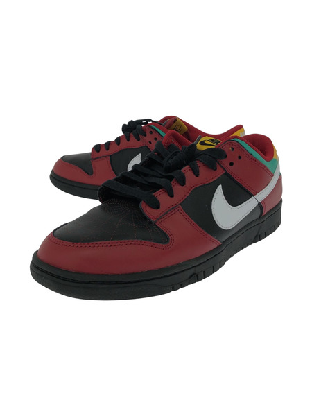 NIKE Dunk Low Retro LTD Biker Tattoos 27.5cm 赤/黒