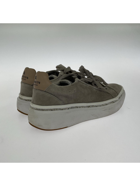 LANVIN collection スニーカー グレー スウェード 22.5cm