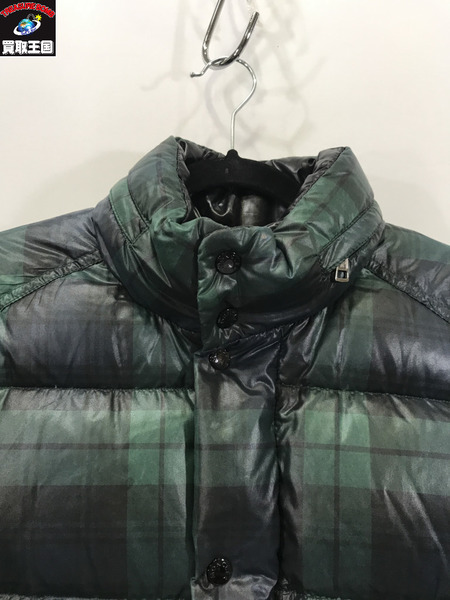MONCLER ダウンジャケット MONCLER COMBLOUX チェックダウン