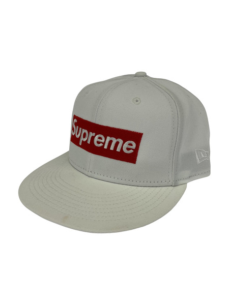 NEW ERA×Supreme 22FW money box logo cap/ホワイト