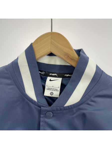 NIKE ブルゾン・ジャンパー スタジャン BLU L
