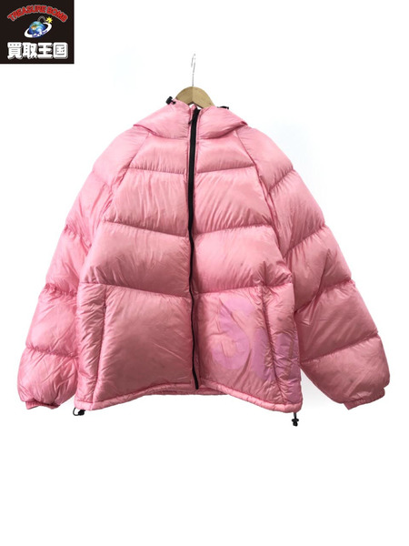 Supreme 20AW Hooded Down Jacket フーデットダウンジャケット L ピンク