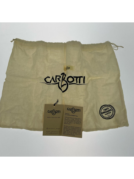 ハンドバッグ CARBOTTI グレッタ 2WAY レザーバッグ