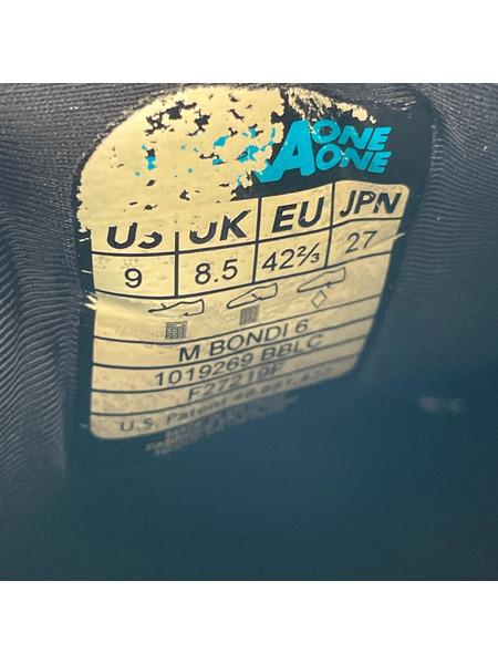 HOKA ONE ONE スニーカー M BONDI 6/27.0/1019269