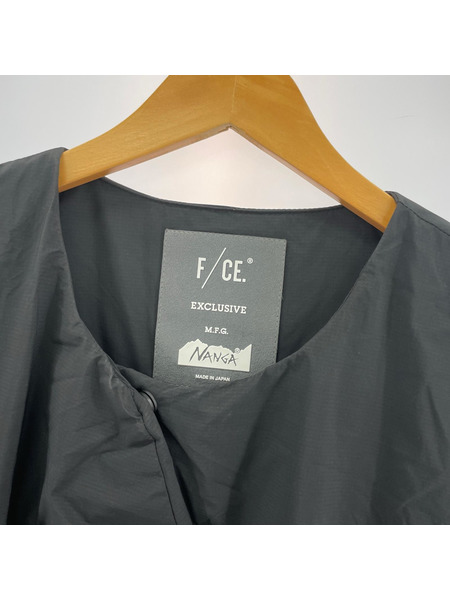 F/CE.×NANGA FT LONG DOWN COAT ロングダウンコート S 黒 FNA09222W0003