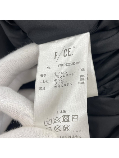 F/CE.×NANGA FT LONG DOWN COAT ロングダウンコート S 黒 FNA09222W0003