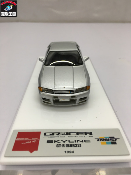 EIDOLN　TRUST　日産スカイラインGTR　R32　シルバー 1/43