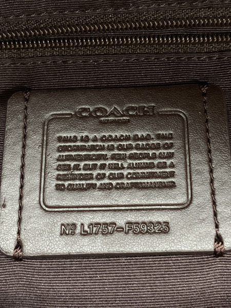 COACH レザーハンドバッグ