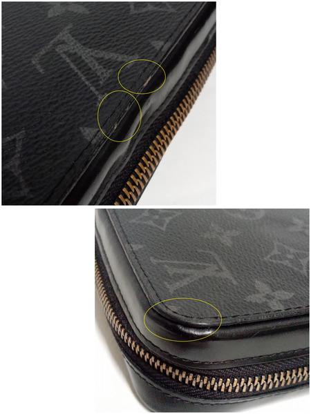 LOUIS VUITTON/ジッピーXL/モノグラム・エクリプス[値下]