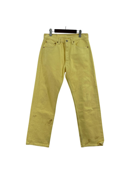 Levi's パンツ 501/イエロー/553刻印