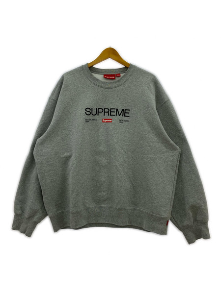 Supreme スウェット・トレーナー Established Crewneck/サイズL