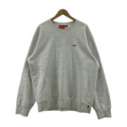 Supreme Small Box Logo Crewneck グレー (XL)