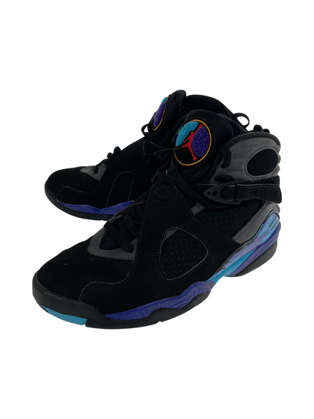 NIKE AIR JORDAN RETRO 8 AQUA 黒 27.5㎝ 305381-025