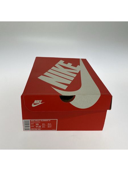 NIKE スニーカー REACT ELEMENT 87 緑 28