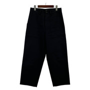 CINOH パンツ 22SS ダブルクロスベイカーパンツ 黒 (44)