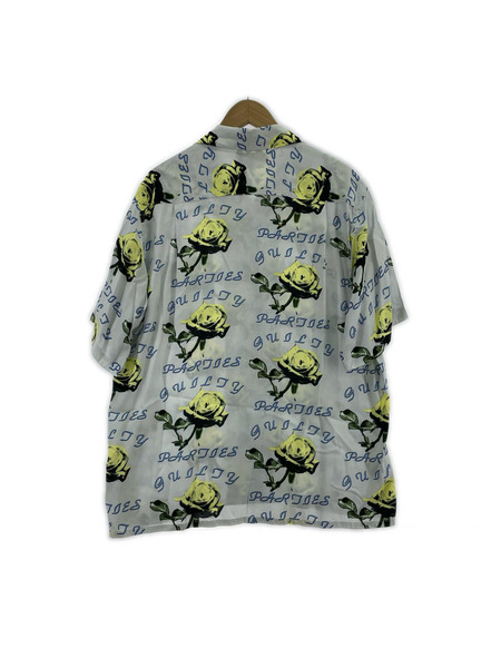 WACKO MARIA 半袖シャツ HAWAIIAN SHIRT S/S (TYPE-3) 薔薇 アロハ