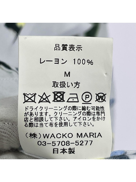WACKO MARIA 半袖シャツ HAWAIIAN SHIRT S/S (TYPE-3) 薔薇 アロハ