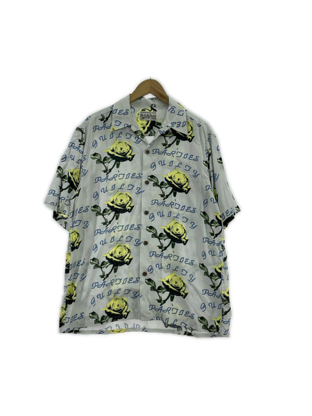 WACKO MARIA 半袖シャツ HAWAIIAN SHIRT S/S (TYPE-3) 薔薇 アロハ