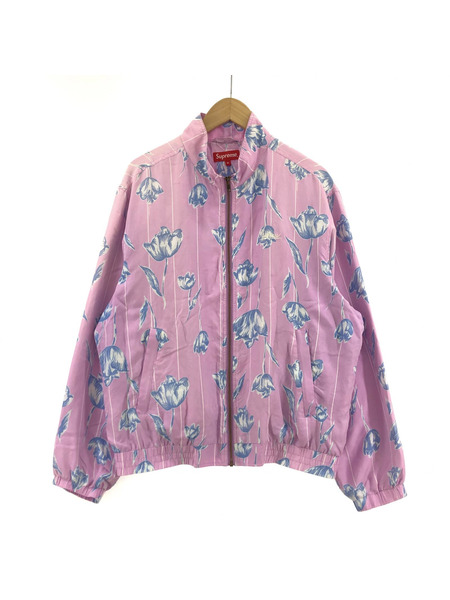 Supreme Floral Silk Track Jacket ピンク (M)
