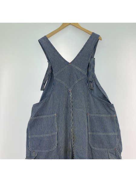 BIG MAC オーバーオール ヒッコリーストライプ  (W42L28)