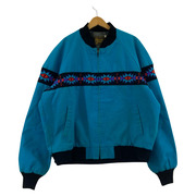 ジャケット Davis James  ネイティブ柄 ブルー