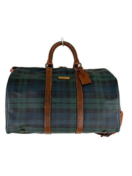 POLO RALPH LAUREN ソノ他バッグ チェック ボストンバッグ