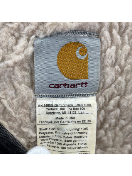 old carhartt duck vest 黒 2XL