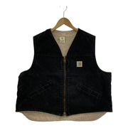 old carhartt duck vest 黒 2XL