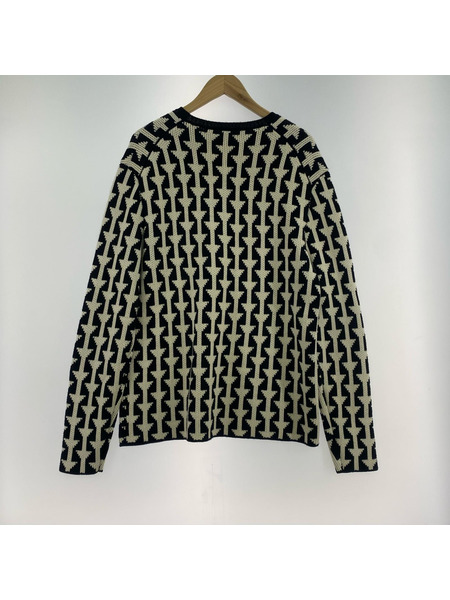 NEIL BARRETT ニット・セーター NEIL BARRETT 18AW クルーネックニットセーター M
