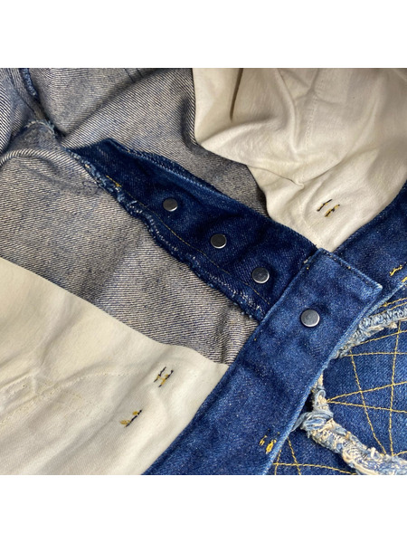 NEMETH デニム・ジーンズ 立体裁断デニムパンツ/ブルー