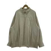 長袖シャツ carorie CLEAN TECH TWILL SHIRT L ベージュ