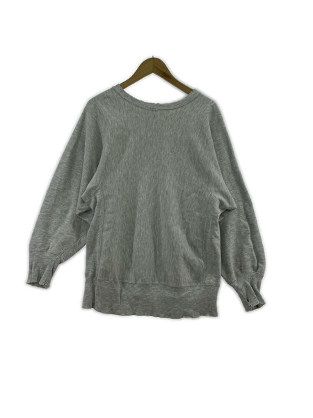 Champion スウェット・トレーナー 90s REVERSE WEAVE USA製 目無シ グレー M