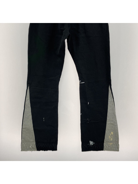 GALLERY DEPT. Painted Flare Sweat Pants Washed Black M 黒