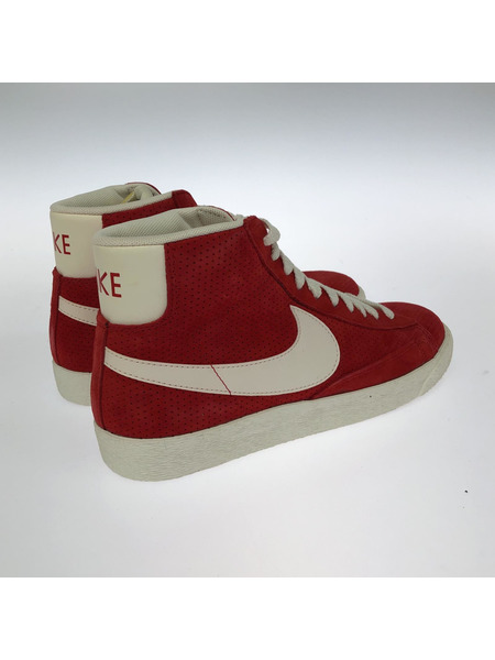 NIKE WMNS BLAZER MID SUEDE レッド 27cm