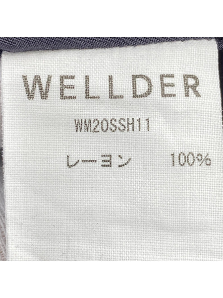 WELLDER DrawString Shirt WM20SSH11 グレー (3)