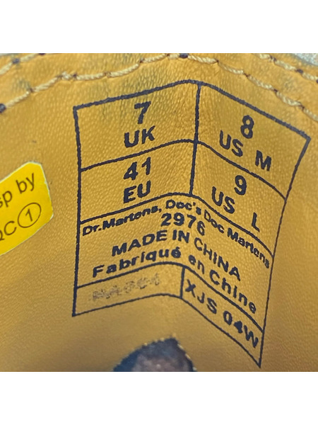 Dr.Martens ブーツ 2976 サイドゴアブーツ (UK7/25.5cm) ブラック