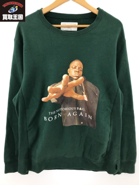 WACKO MARIA THE NOTORIOUS B.I.G. HEAVY WEIGHT SWEAT SHIRT L｜商品