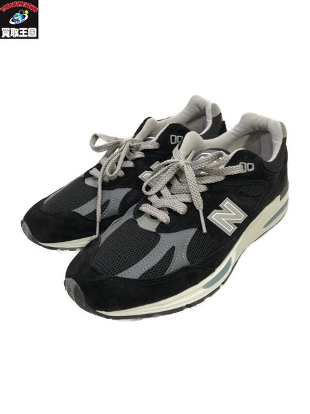 NEW BALANCE/Made in UK 991 v2 BK2/黒/26cm/ニューバランス