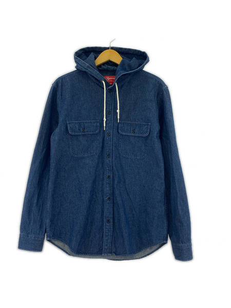 Supreme 長袖シャツ Hooded Denim Shirt M