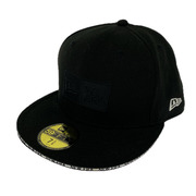 NEW ERA キャップ サンドイッチバイザー BOX LOGO BLACK