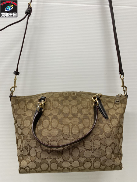 COACH シグネチャー 2wayバッグ F27582