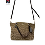 COACH シグネチャー 2wayバッグ F27582