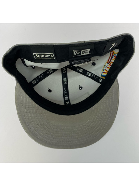 Supreme キャップ Gradient Box Logo New Era/7 3/4(61.5cm)